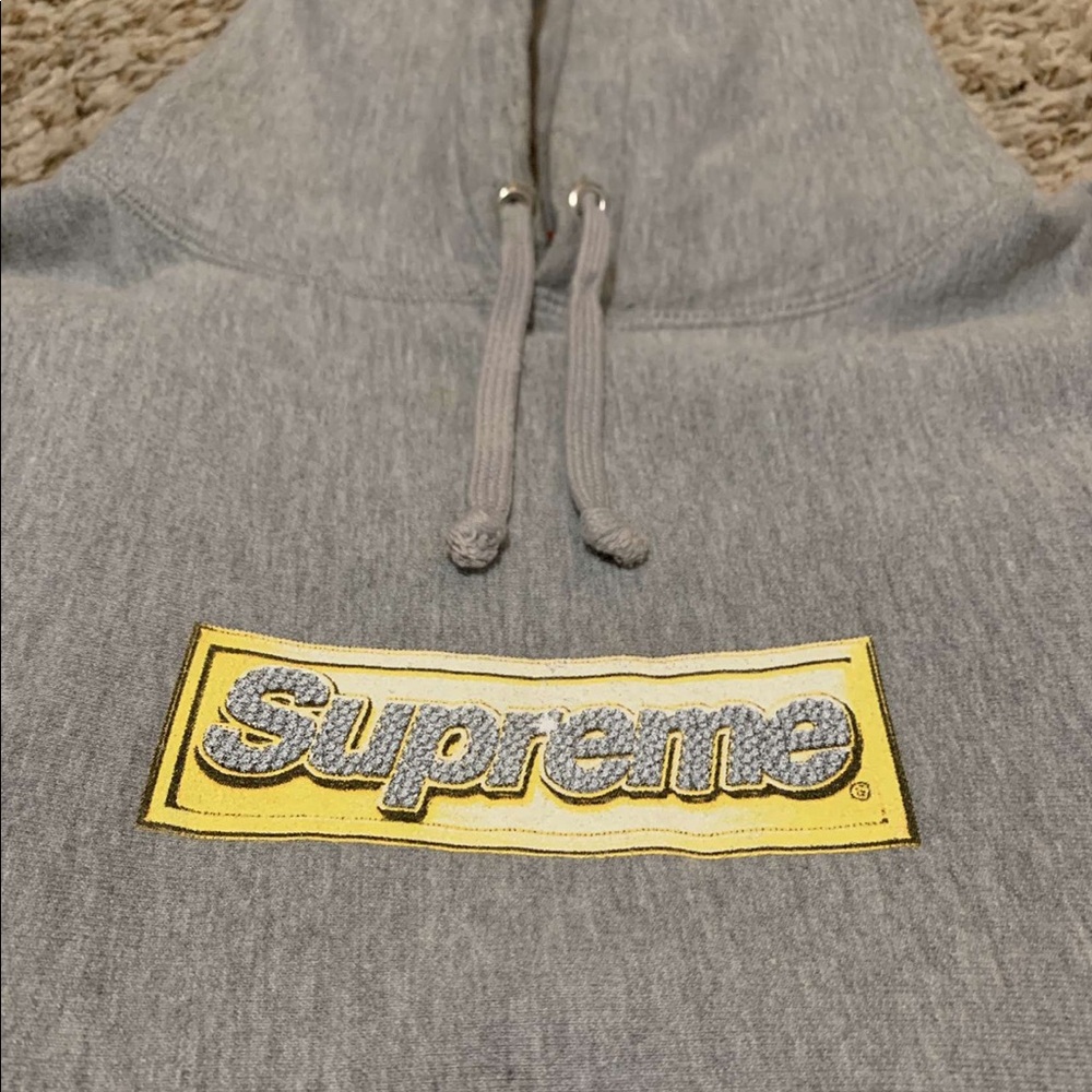 Box logo supreme hoodie